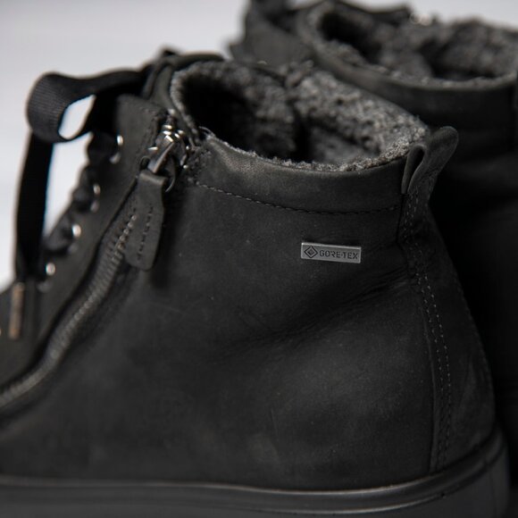 ECCO Women's Soft 7 TRED Gore-TEX High Sneaker, Size 7-7.5 - Picture 5 of 15